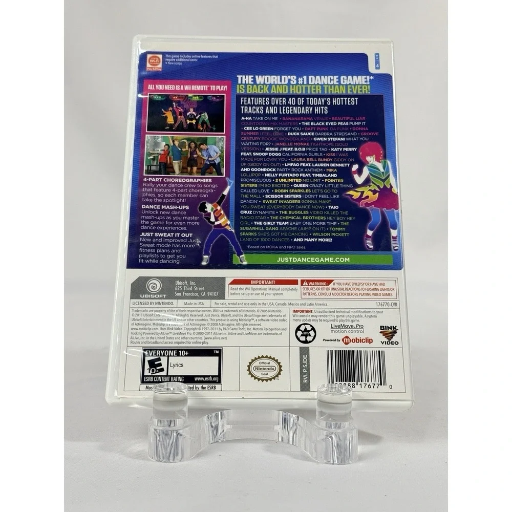 Just Dance 3 Nintendo Wii 2011 Ubisoft Music Dance Game Complete CIB Tested
